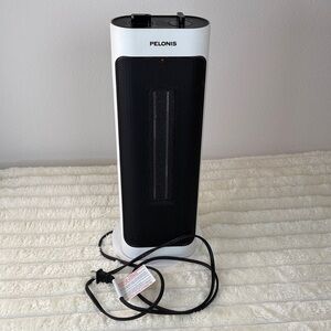 Black and White Tower Heater